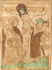 Kristus ristillä, n. 14501460. tekijältä Unbekannt