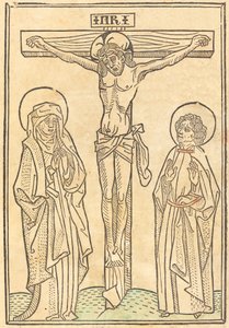 Kristus ristillä, n. 1483. tekijältä Unbekannt