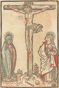 Kristus ristillä, n. 1490. tekijältä Unbekannt
