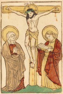 Kristus ristillä vuonna 1470 tai sitä ennen. tekijältä Unbekannt