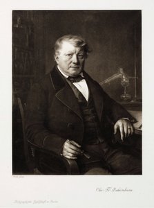Christian Friedrich Schonbein, saksalainen kemisti, n. 1860 tekijältä Unbekannt