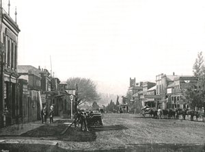 Church Street, Maritzburg, Etelä-Afrikka, 1895. tekijältä Unbekannt