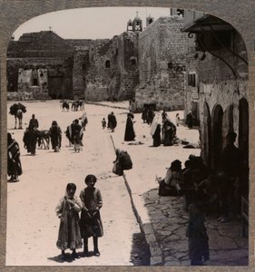 Syntymäkirkko, Betlehem, 1900 tekijältä Unbekannt