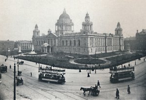Kaupungintalo, Belfast, 1917 tekijältä Unbekannt