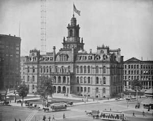 Kaupungintalo, Detroit, Michigan, 1897. tekijältä Unbekannt