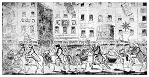 City Horsemanship tai kulkue St Paulsille, 1789 tekijältä Unbekannt