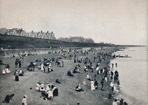 Clacton-On-Sea - Rannalla, 1895 tekijältä Unbekannt