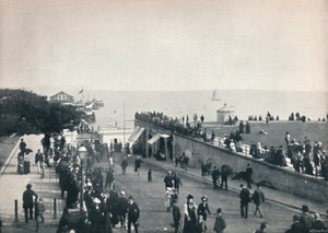 Clacton-On-Sea - Laiturin lähestymistapa, 1895 tekijältä Unbekannt