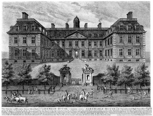 Clarendon House, Piccadilly, 1600-luku, 1908 tekijältä Unbekannt