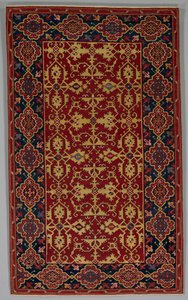 Klassinen turkkilainen lottokuvioinen matto, 1600-1650. tekijältä Unbekannt