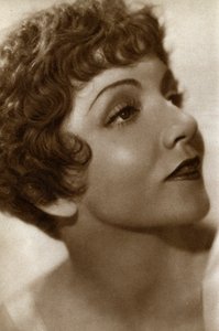 Claudette Colbert, ranskalais-amerikkalainen näyttelijä, 1933 tekijältä Unbekannt