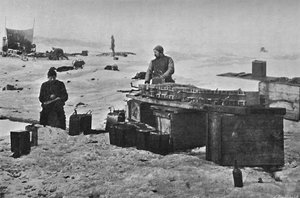 Akkujen puhdistaminen ennen varastointia. heinäkuuta 1895 1897 tekijältä Unbekannt