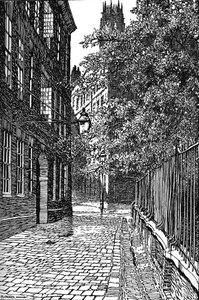 Cliffords Inn, Looking North, 1903 tekijältä Unbekannt