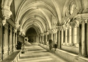 Cloisters, Heiligenkreuz Abbey, Ala-Itävalta, 1935. tekijältä Unbekannt