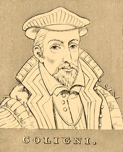 Coligni, 1519-1572, 1830. tekijältä Unbekannt