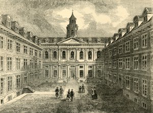 College of Physicians, Warwick Lane. Nelikulman sisäpuoli, c1872. tekijältä Unbekannt