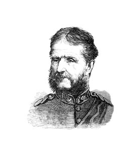 Eversti Nugent, kuninkaallisten insinöörien komentaja, c1882 tekijältä Unbekannt