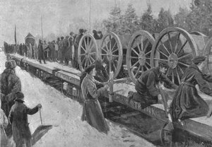Siirtomaajoukot Etelä-Afrikalle, 1900: Kanadan tykistö osallistuu Ottawaan, 1901. tekijältä Unbekannt