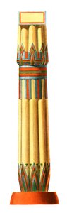 Kolumni Luxorista Egyptistä, 1928. tekijältä Unbekannt