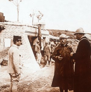 Komentoasema, Champagne, Pohjois-Ranska, c1914-c1918 tekijältä Unbekannt