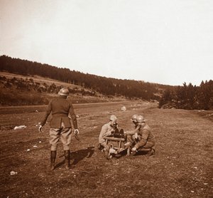 Communications, Genicourt, Pohjois-Ranska, c1914-c1918 tekijältä Unbekannt