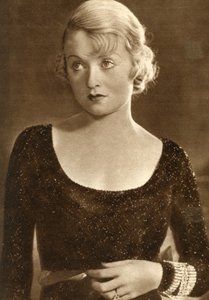 Constance Bennett, yhdysvaltalainen näyttelijä, 1933 tekijältä Unbekannt