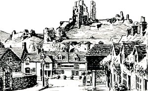 Corfe Village, 1929 tekijältä Unbekannt