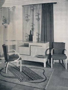 Huoneen kulma, jonka Hayes Marshall suunnitteli Fortnum & Mason Ltd.:lle, Lontoo, 1936 tekijältä Unbekannt