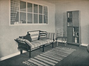 Professori Karl Pullichin suunnittelema olohuoneen kulma, 1928 tekijältä Unbekannt