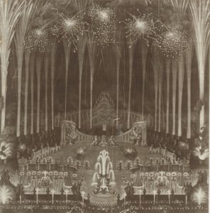 Tsaaritar Elisabetin kruunaus Moskovassa 25. huhtikuuta 1742. tekijältä Unbekannt