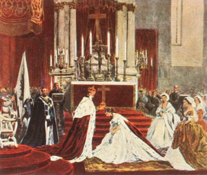 Wilhelm I:n kruunaus Königsbergissä 18. lokakuuta 1861, 1936. tekijältä Unbekannt