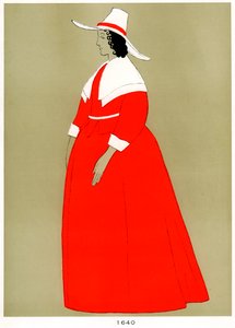 Puku vuodelta 1640, 1900-luvun alkupuolelta puoliväliin tekijältä Unbekannt