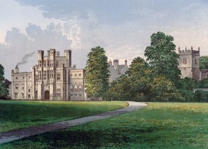 Coughton Court, Warwickshire, 1800-luvun loppu tekijältä Unbekannt