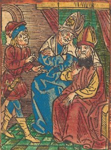 Ylipappien neuvosto, n. 1490. tekijältä Unbekannt