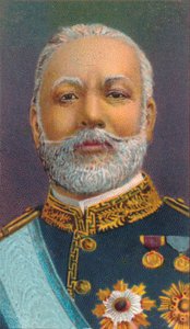 Kreivi Hayashi Tadasu, 1850-1913, uradiplomaatti ja kabinettiministeri Meiji-kaudella Japanissa, 1906 tekijältä Unbekannt