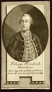 Kreivi Johann Friedrich Struensee 1737-1772, 1772. tekijältä Unbekannt