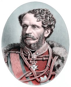 Kreivi Julius Andrassy 1823-1890, Unkarin valtiomies, c1880 tekijältä Unbekannt