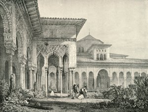 Leijonien tuomioistuin, 1800-luku, 1907. tekijältä Unbekannt