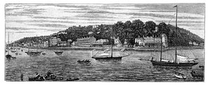 Cowes Harbour, Isle of Wight, 1900 tekijältä Unbekannt