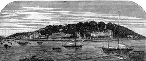 Cowes Harbour, Isle of Wight, 1800-luvun loppu tekijältä Unbekannt
