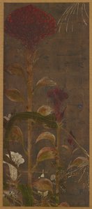 Coxcombs, maissi ja aamupalat, Momoyama-kausi, 1568-1615. tekijältä Unbekannt