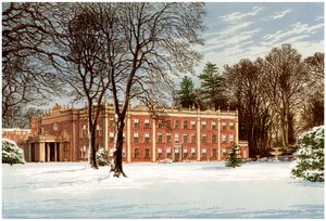Cranbury Park, Hampshire, Chamberlaynen perheen koti, vuodelta 1880 tekijältä Unbekannt