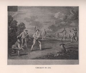 Kriketti vuonna 1743 1912 tekijältä Unbekannt