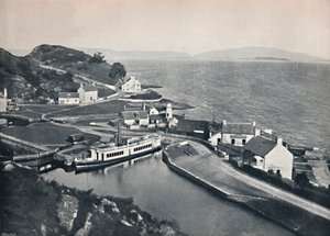 Crinan - Kanavan läntinen päätepiste ja Jura, 1895 tekijältä Unbekannt