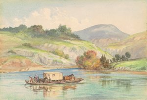 James-joen ylittäminen, 1878. tekijältä Unbekannt