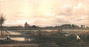 Crowland Abbey, c1833, c1900. tekijältä Unbekannt