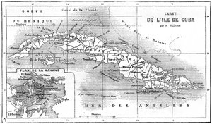 Kuuba, 1800-luku tekijältä Unbekannt