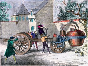 Cugnots Steam Wagon, 1800-luku tekijältä Unbekannt