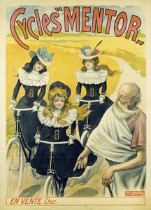 Cycles Mentor -juliste, noin 1896