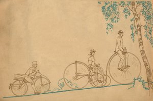 Pyöräily 1839-1939 takakansi, 1939 tekijältä Unbekannt